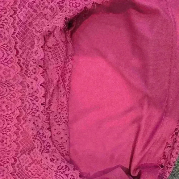 Laundry by Design Fuschia Bodycon Long Sleeve Dress Sz 8 Party/Cocktail - Picture 8 of 9